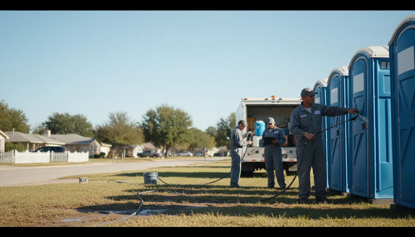 Long-Term Portable Toilet Rental in Huntington, TX near me